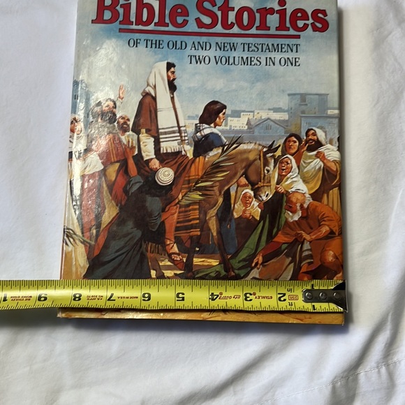 Kids Bible stories old & New Testament 2 volume in one pre- loved but unread - Picture 10 of 10